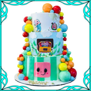 Cocomelon Birthday Cake