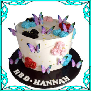 Butterfly Birthday Cake